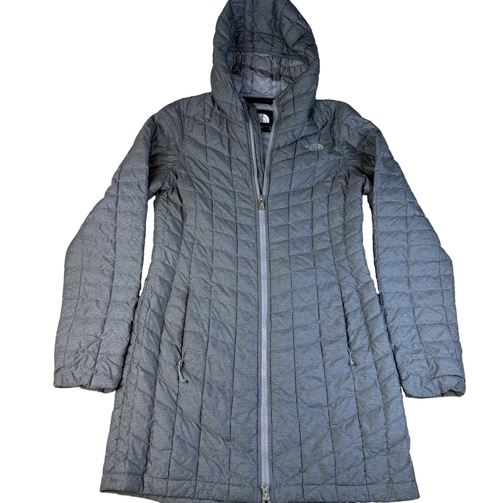 Women's The North Face Size Small Thermoball Eco Parka Puffer Jacket Hooded